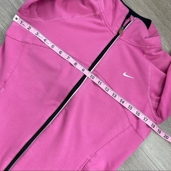 Nike pink zip-up sweatshirt size medium - Picture 6 of 12
